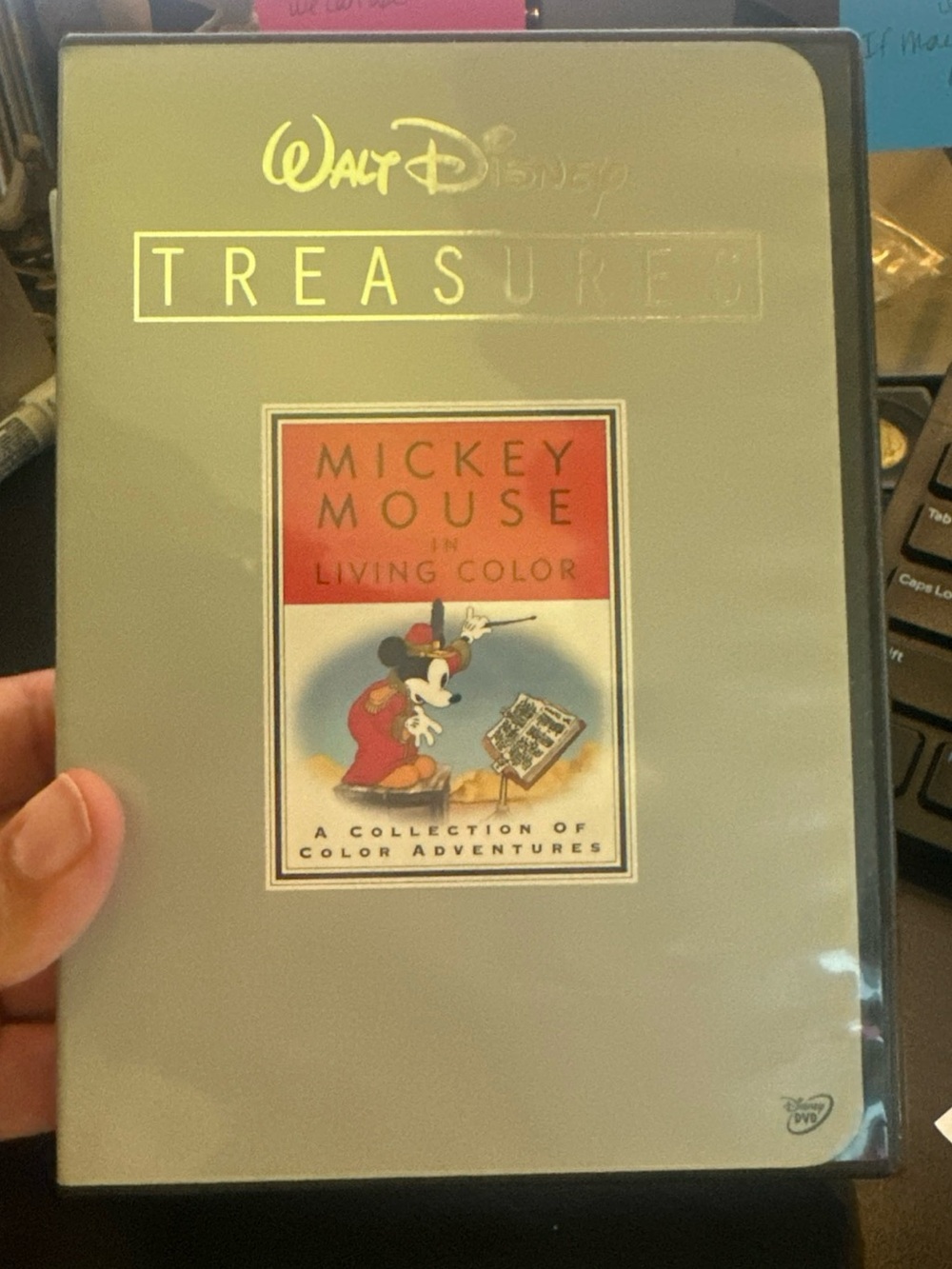 Walt Disney Treasures Mickey Mouse in Living Color DVD
